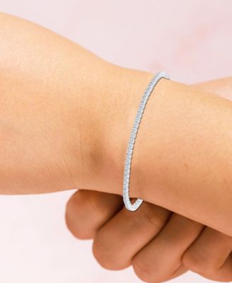 Lab-Grown Diamond Bracelet (1 ct. t.w.) in Sterling Silver (also in 14k Gold Plated Sterling Silver)
