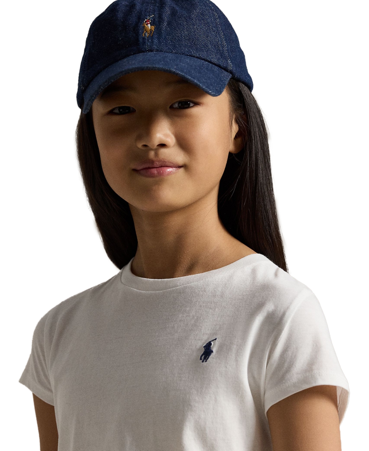 Polo Ralph Lauren Big Girls Cotton Jersey Short Sleeve T-shirt