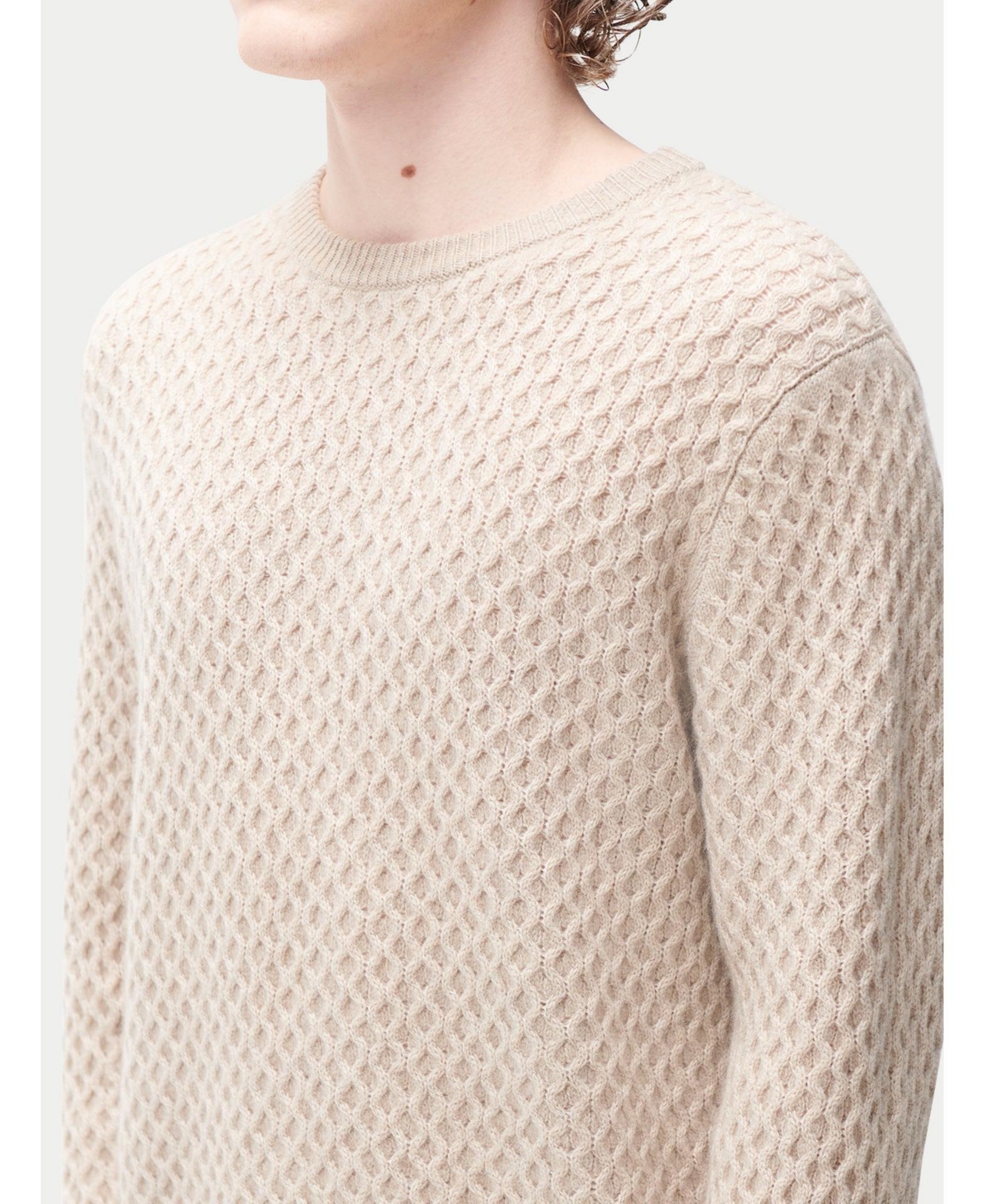 Gobi Cashmere Men's Cable Knit Sweater