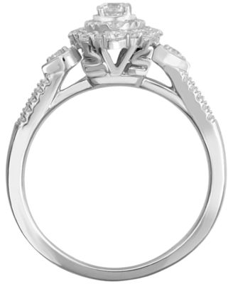 Diamond Ring (1/2 ct. t.w.) in 14k White Gold