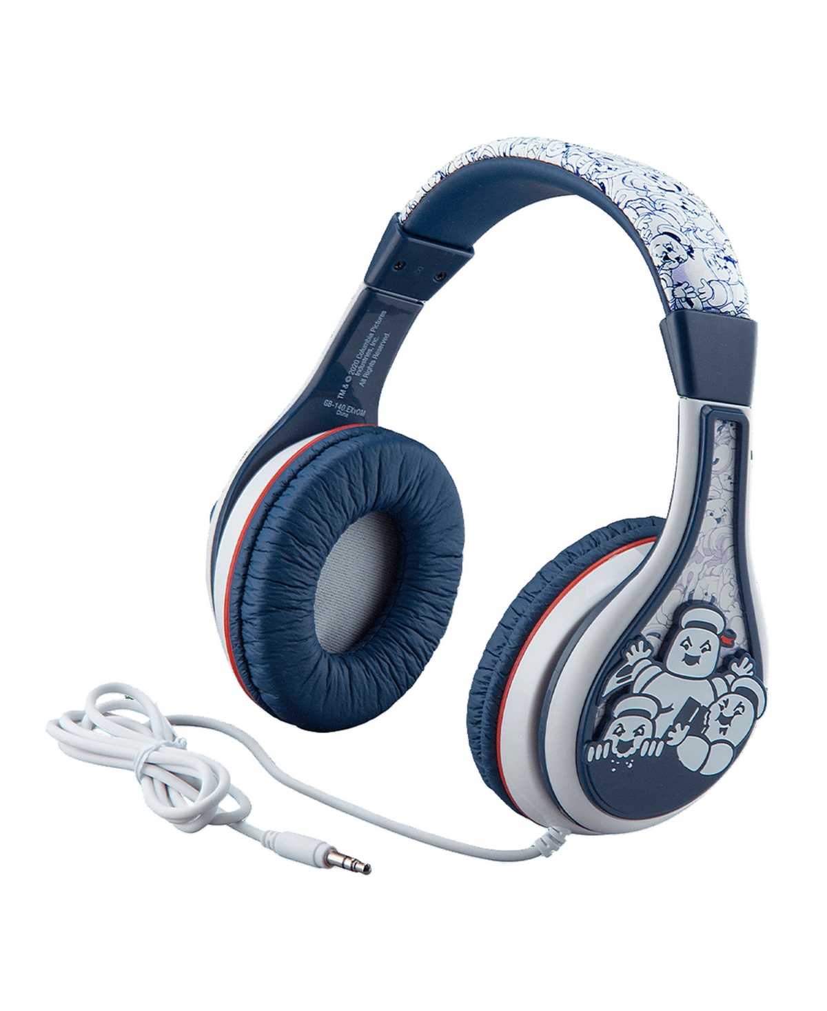 eKids Ghostbusters Kids Volume-Limited Wired Headphones