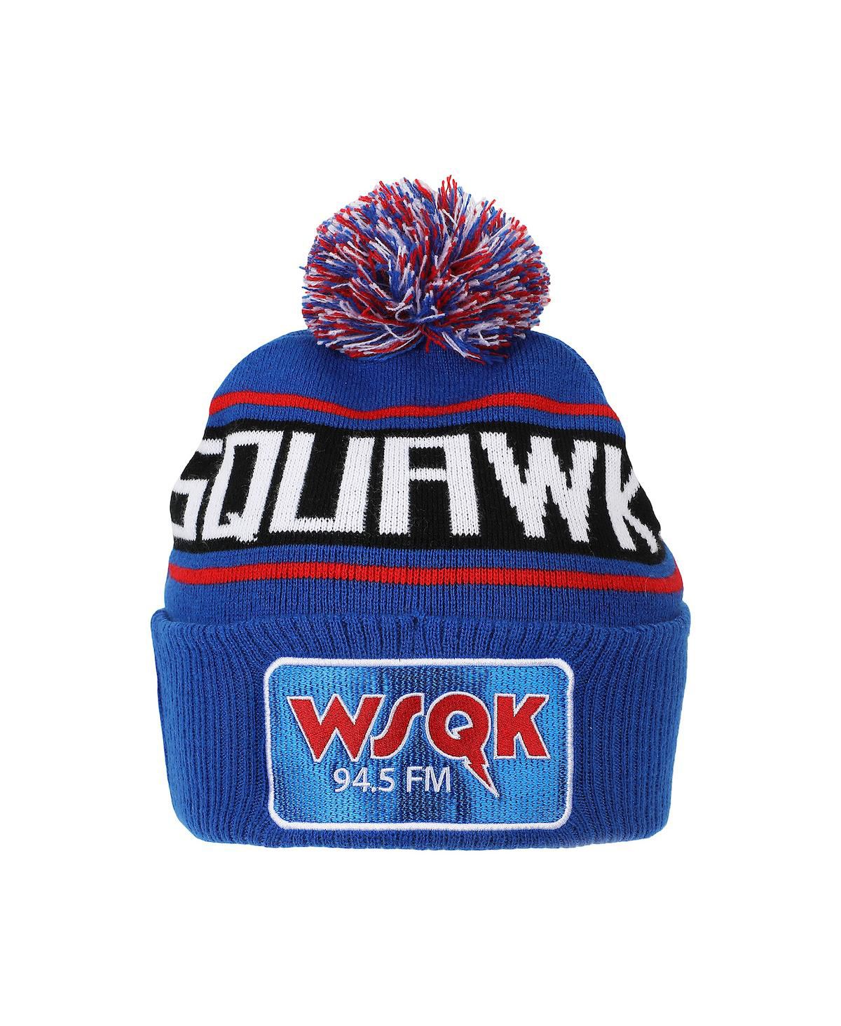 Мужская шапочка с манжетами WSQK Squawk синего цвета