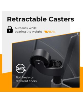 330 lbs Step Stool with Non-Slip Rubber Platform