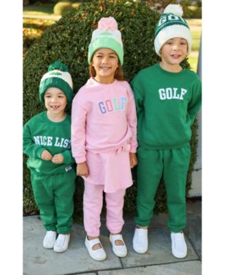 Little Girls Little/Big Golf Sweatshirt