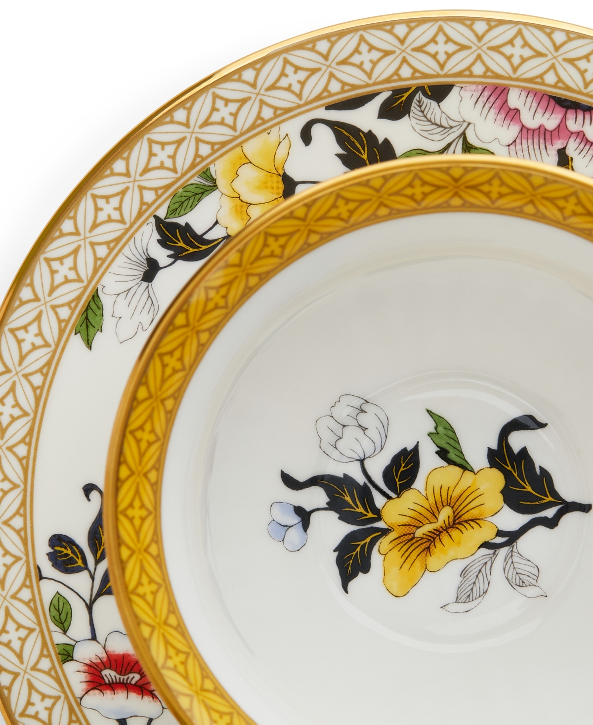 Wedgwood Wonderlust Primrose Teacup & Saucer