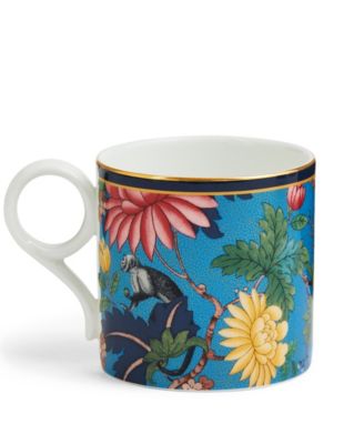 Wonderlust Sapphire Garden Mug, Large