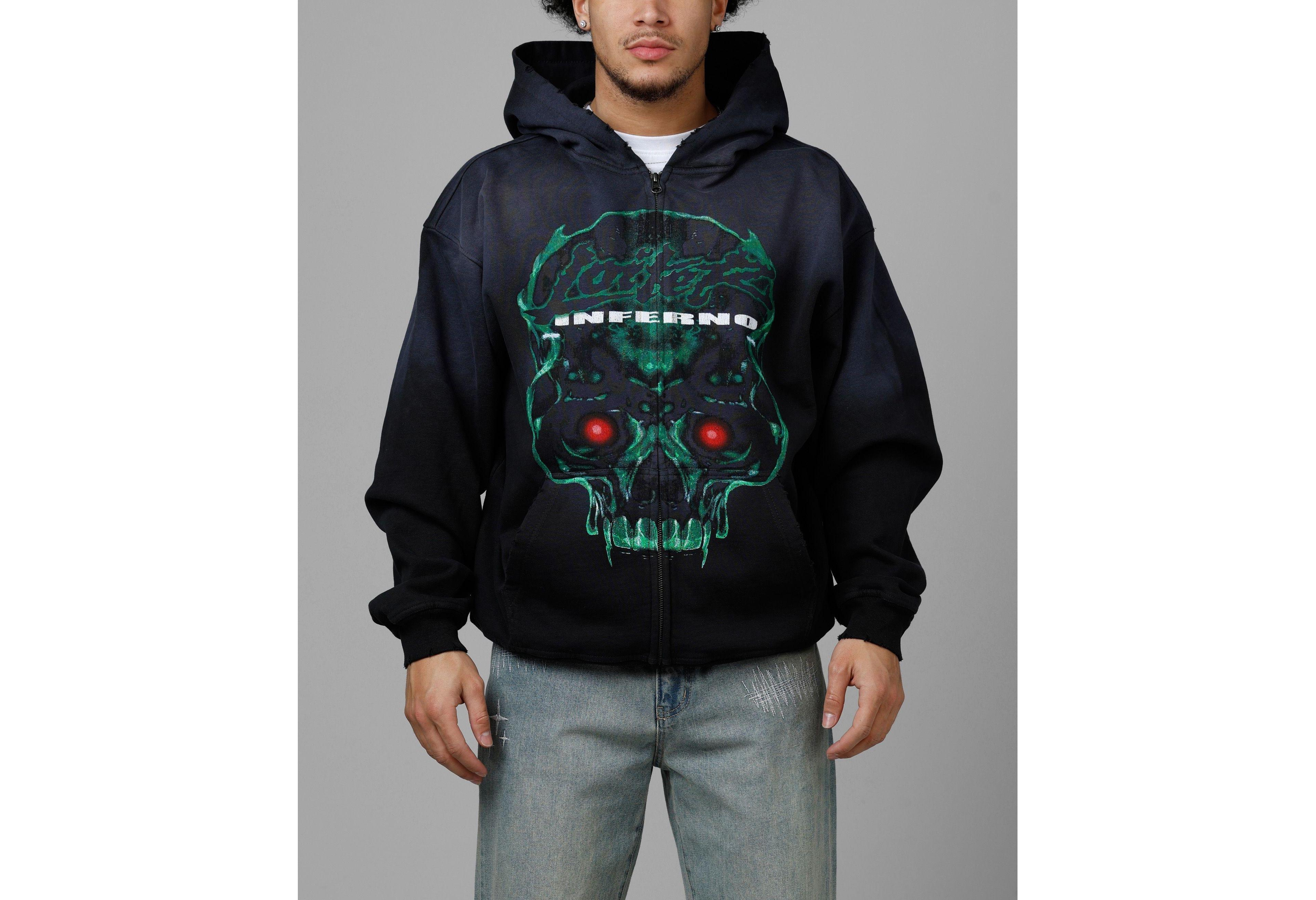 Loiter Men's Inferno Full-Zip Hoodie