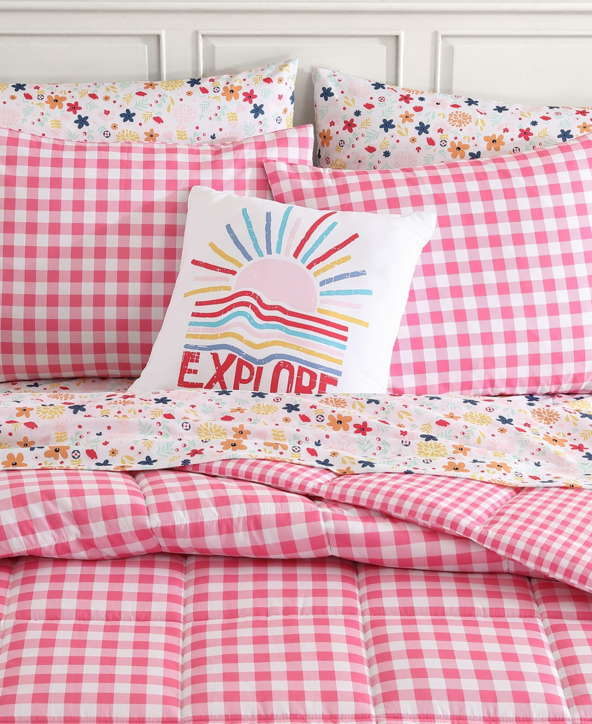 Eddie Bauer Preston Check Microfiber 3-Pc. Comforter Set, Twin