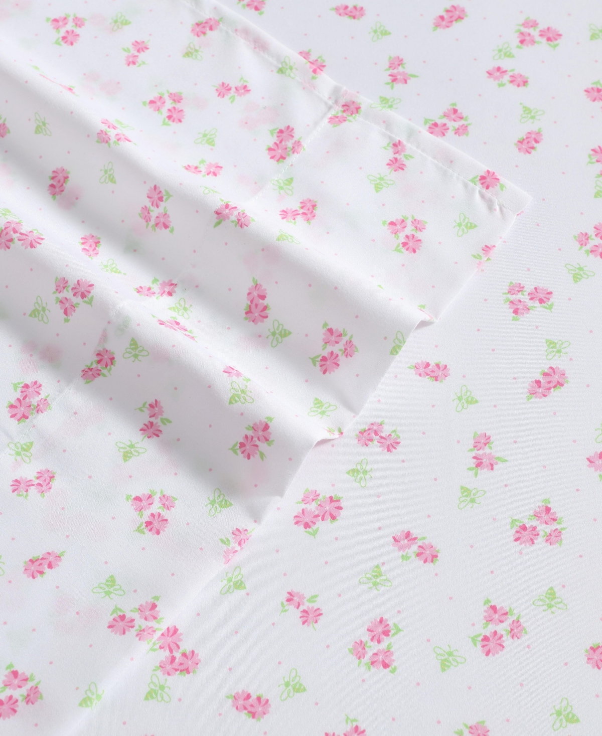 Laura Ashley Busy Bee Microfiber -Pc. Sheet Set