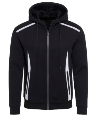 Men's Slim-Fit Reflective Tech Full-Zip Hoodie