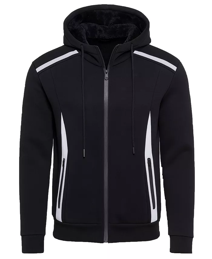 Men's Slim-Fit Reflective Tech Full-Zip Hoodie - thumbnail 10