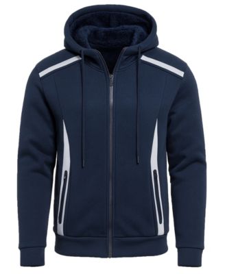 Men's Slim-Fit Reflective Tech Full-Zip Hoodie