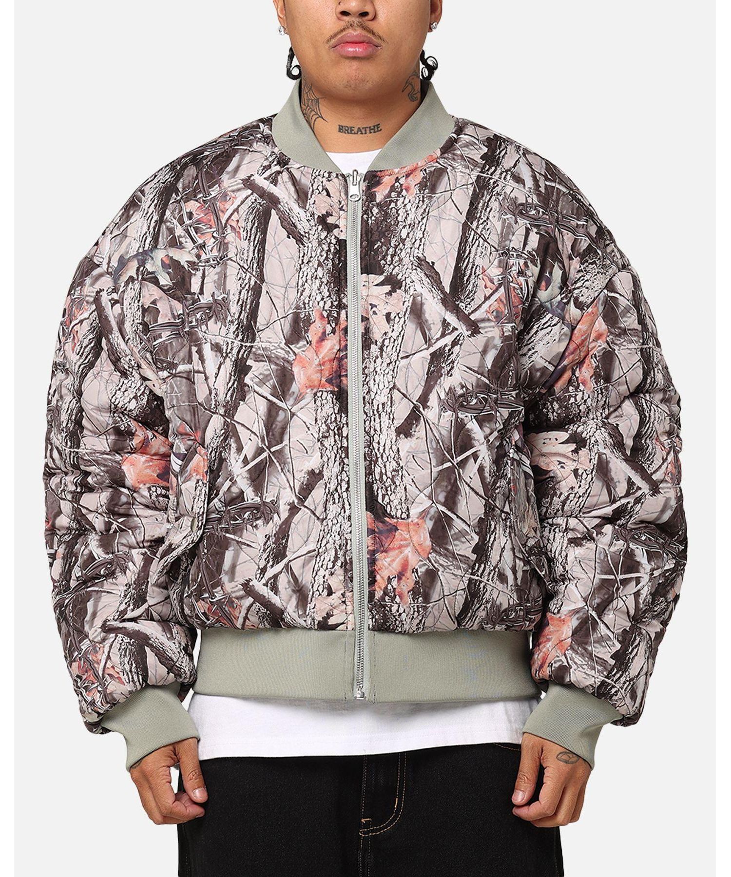 Men's Kraven Reversible Bomber Jacket.