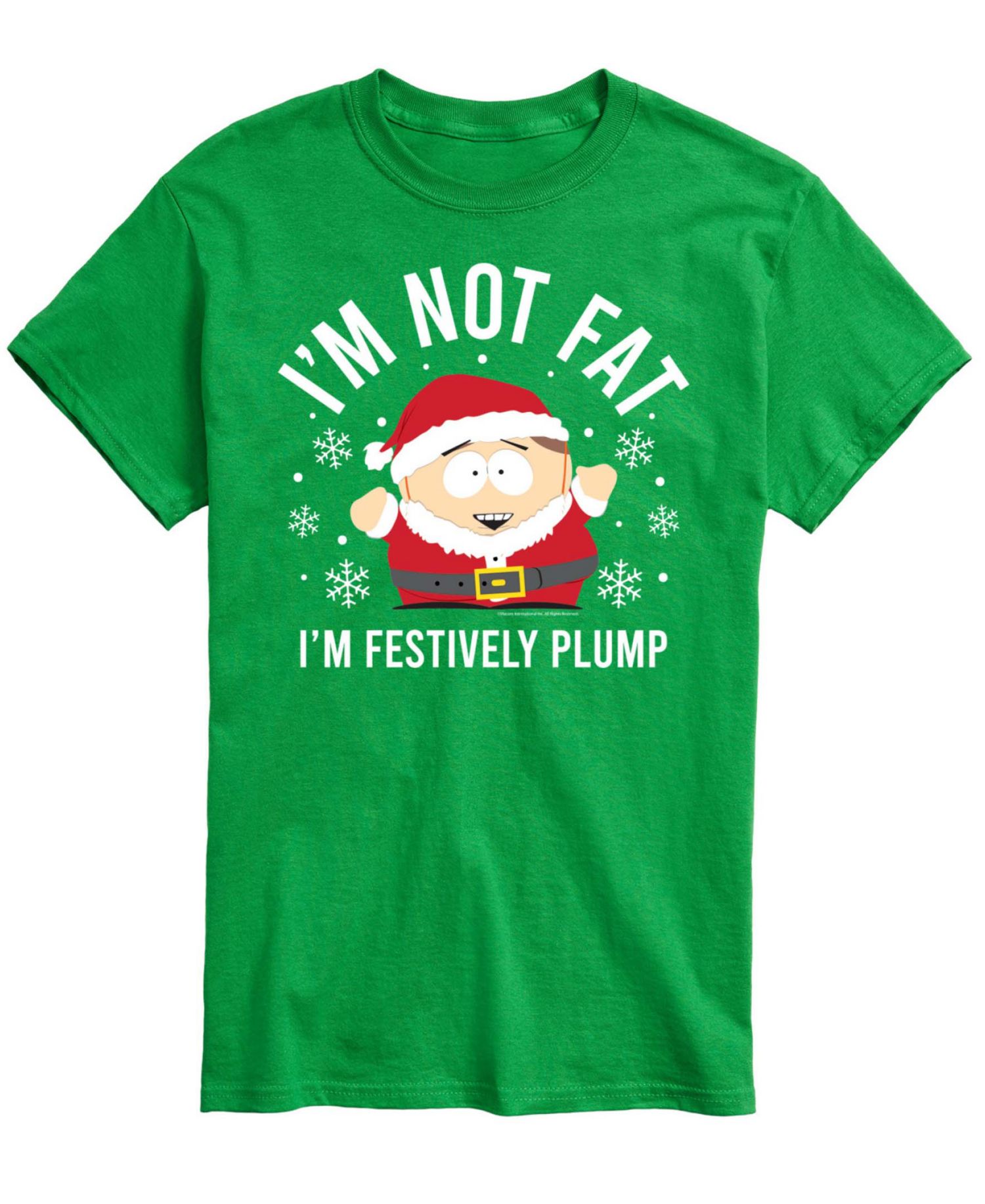 Men's South Park Festively Plump Graphic Crewneck T-Shirt