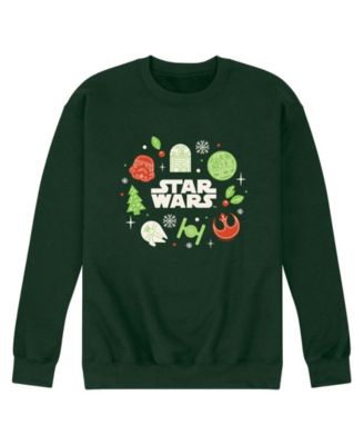 AIRWAVES - Men's Star Wars Christmas Logo Crewneck Sweatshirt