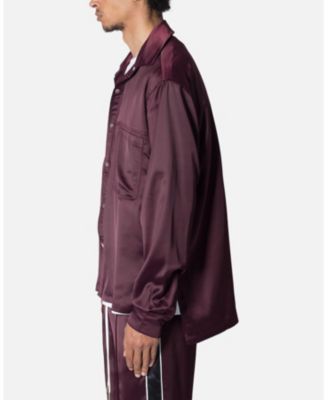 Men's Loiter Studded Satin Pajama Shirt
