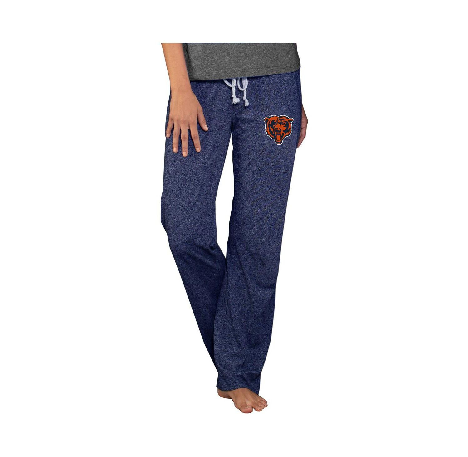 Women's Navy Chicago Bears Quest Knit Lightweight Lounge Pants