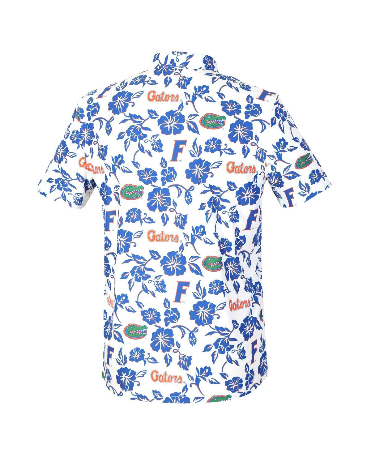 Reyn Spooner Men's White Florida Gators Pua Performance Polo Shirt