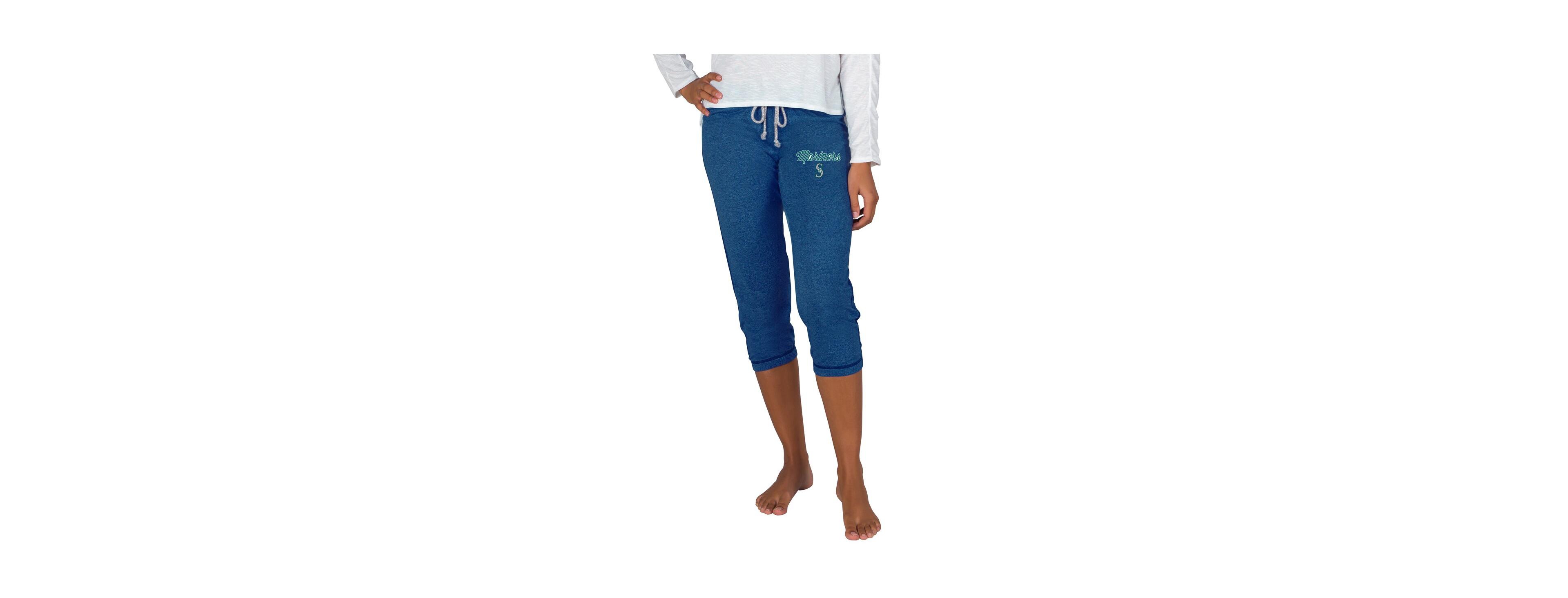 Concepts Sport Women's Navy Seattle Mariners Quest Knit Capri Pants