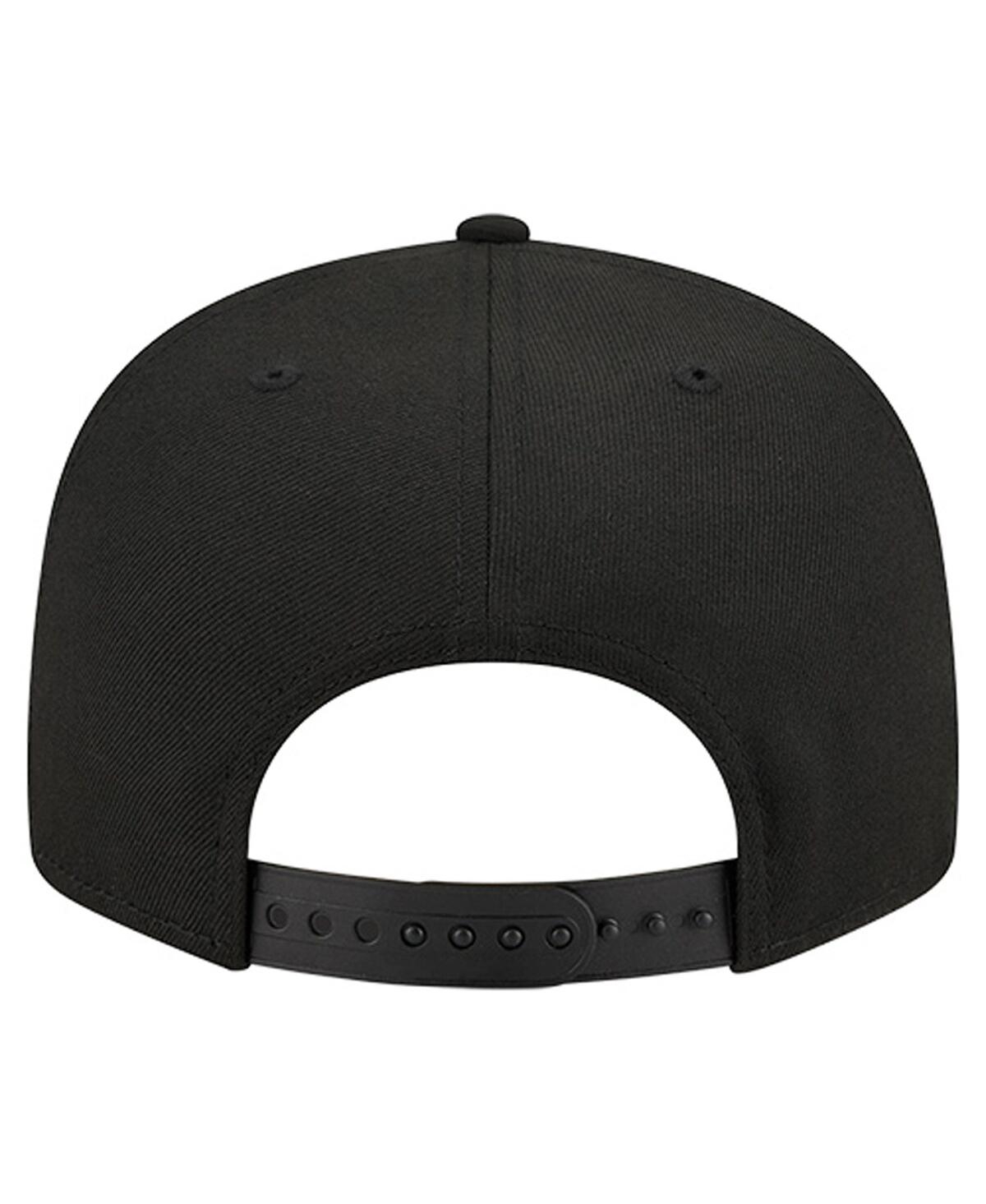 New Era Men's Black Utah Mammoth Team Wordmark 9FIFTY Snapback Hat