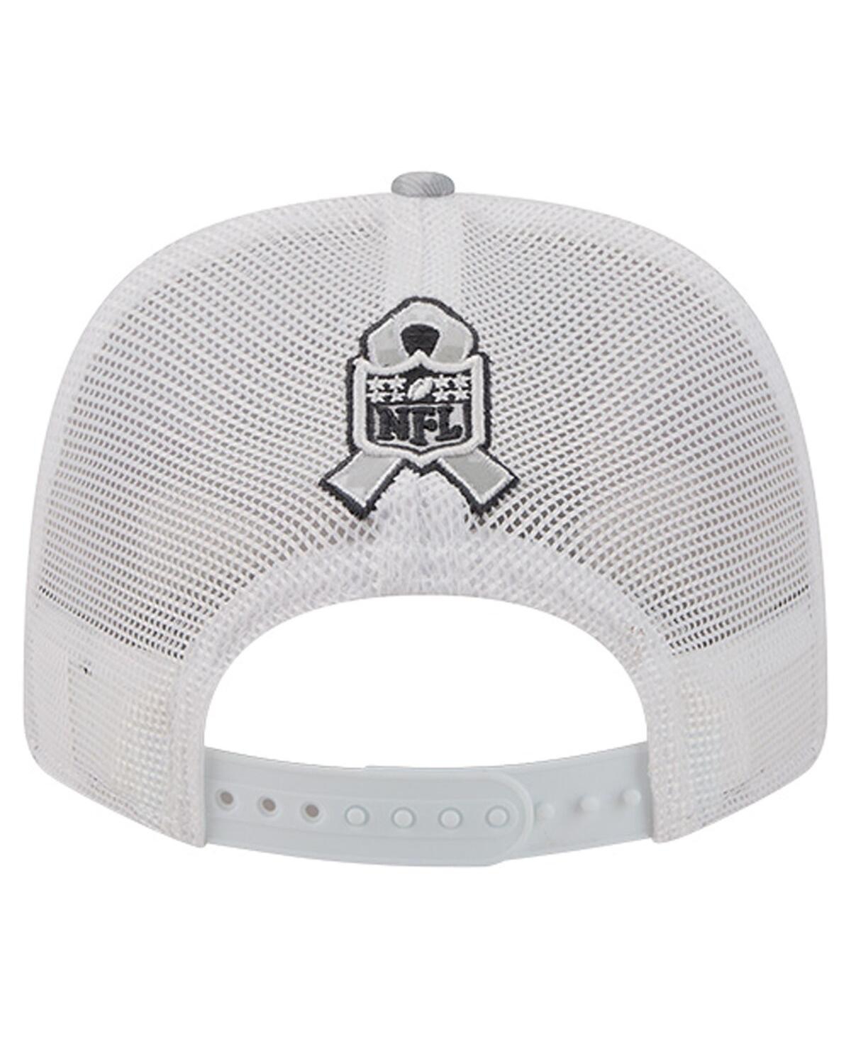 New Era Men's White Atlanta Falcons Salute to Service Fan Pack 9SEVENTY Trucker Adjustable Hat