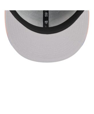 Men's Black/Blue New York Knicks Jersey Hook Statement Edition 59FIFTY Fitted Hat