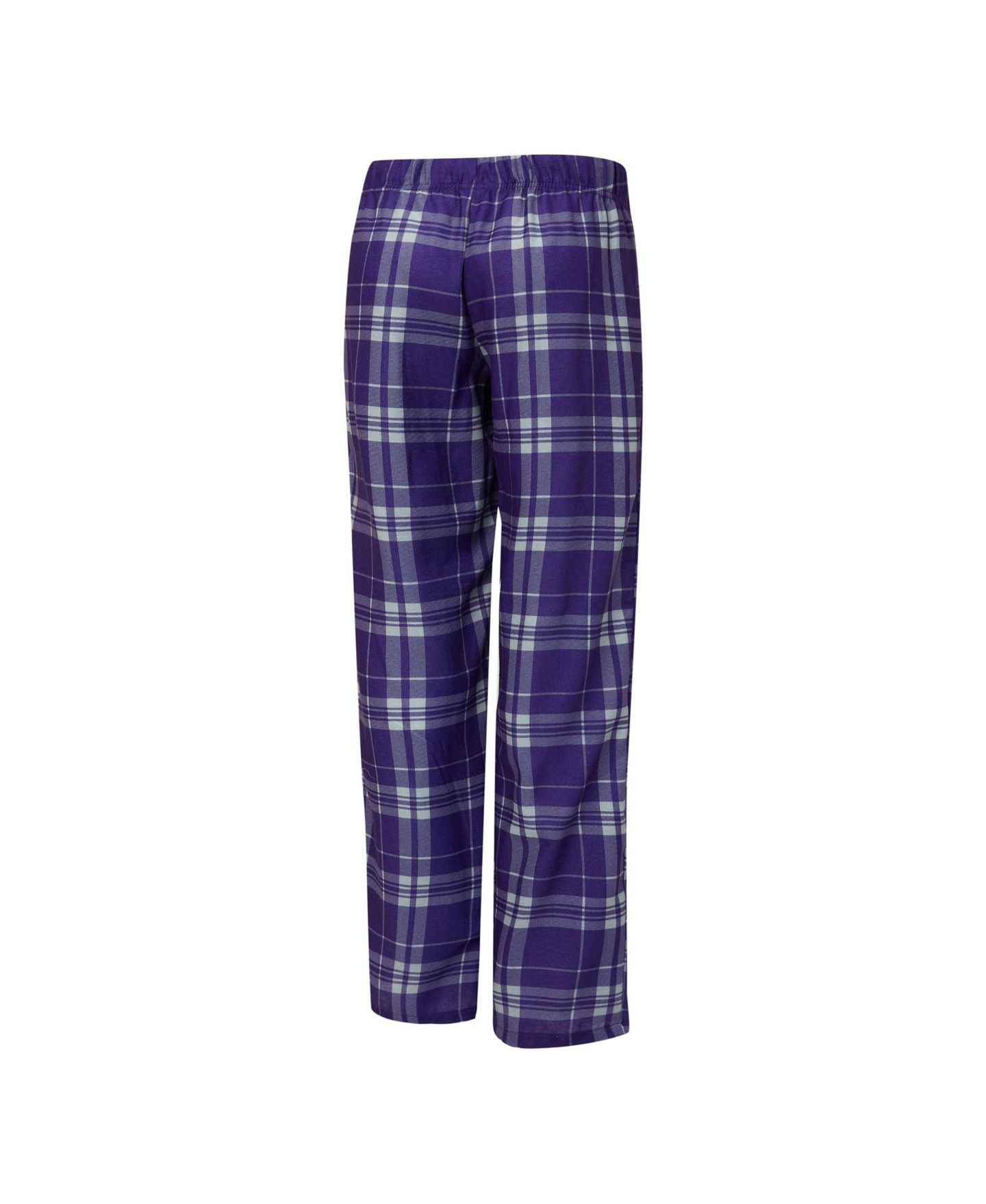 Женский комплект Concepts Sport 2-Piece Purple/Heather Gray Los Angeles Lakers Regulate Tank Pants Set — фото 3