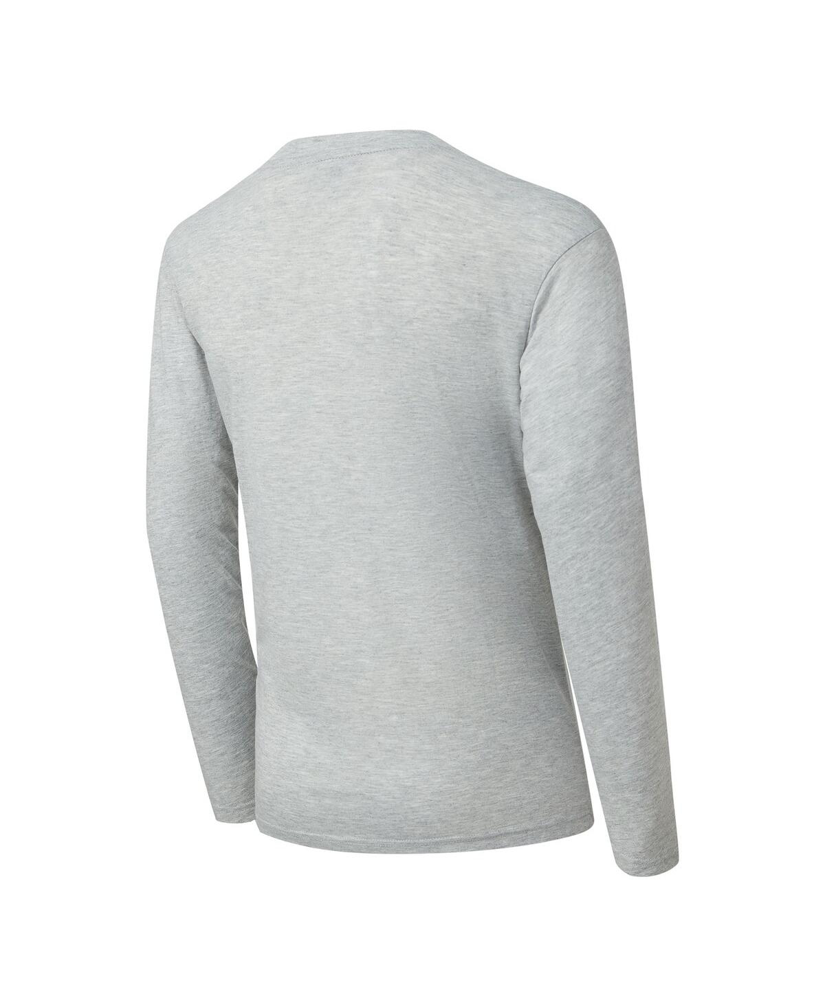 Concepts Sport Men's 2-Piece Aqua/Gray Miami Dolphins Regulate Long Sleeve T-Shirt and Plaid Pant Set