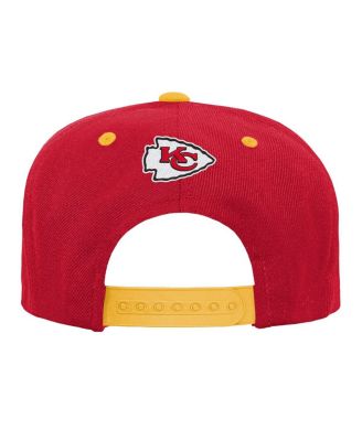 Big Boys and Girls Red Kansas City Chiefs Team Gradient Deadstock Snapback Hat