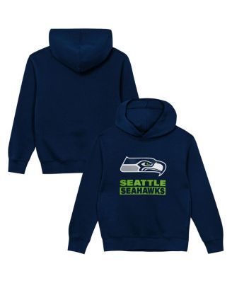 Outerstuff - Preschool College Navy Seattle Seahawks Back to Basics Hoodie
