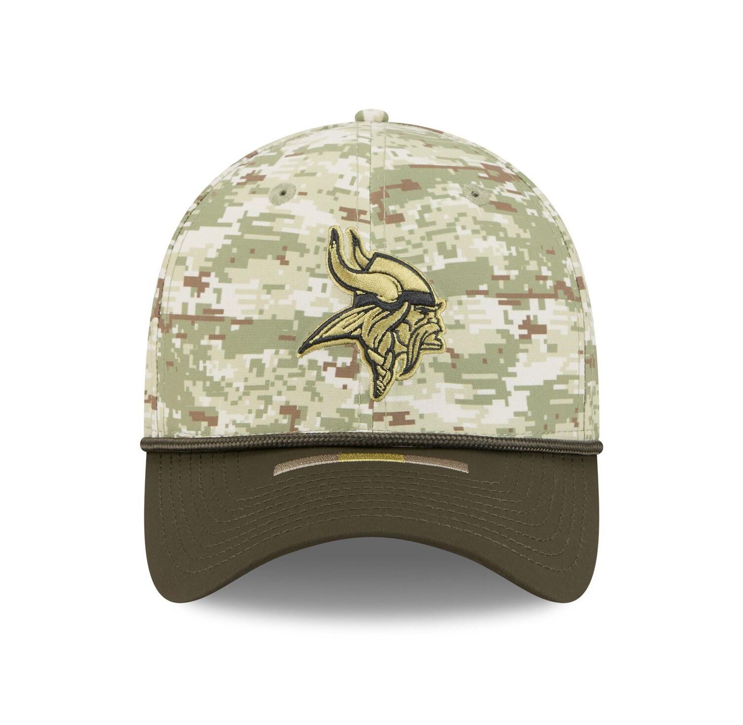 Men's Camo Minnesota Vikings 2025 Salute to Service 39THIRTY Flex Hat