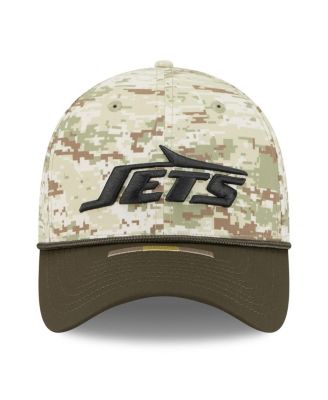 Men's Camo New York Jets 2025 Salute to Service 39THIRTY Flex Hat