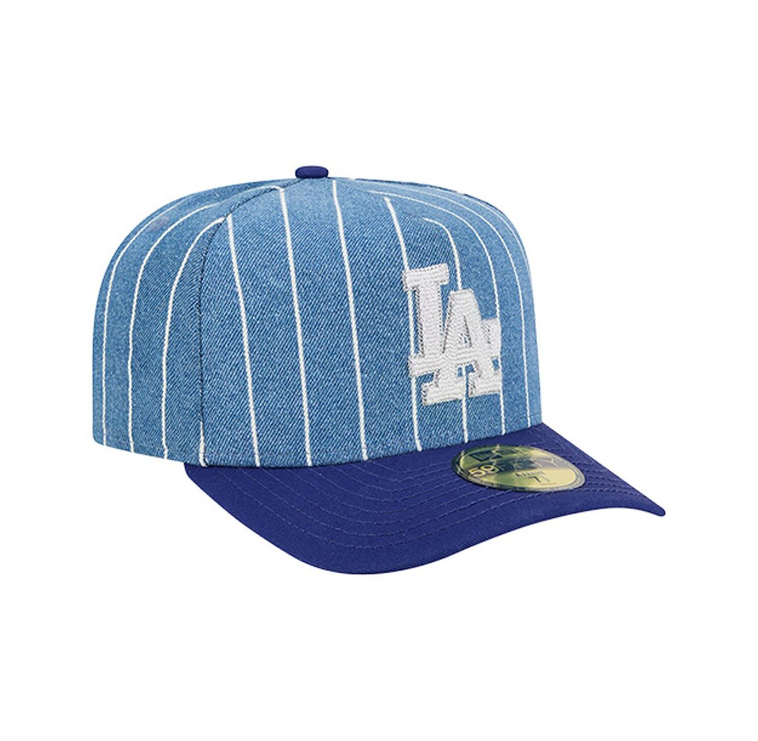 Men's Blue/Royal Los Angeles Dodgers Parallel A-Frame 59FIFTY Fitted Hat