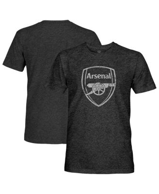 Men's Black Arsenal Mono Badge Vintage Tri-Blend T-Shirt