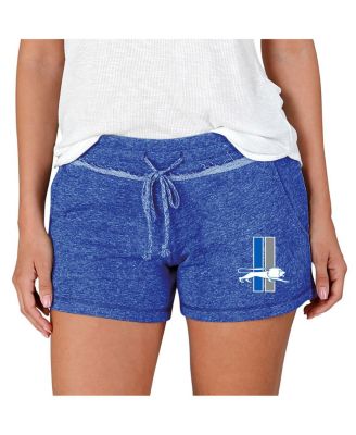 Concepts Sport - Women's Blue Detroit Lions Mainstream Terry Lounge Shorts
