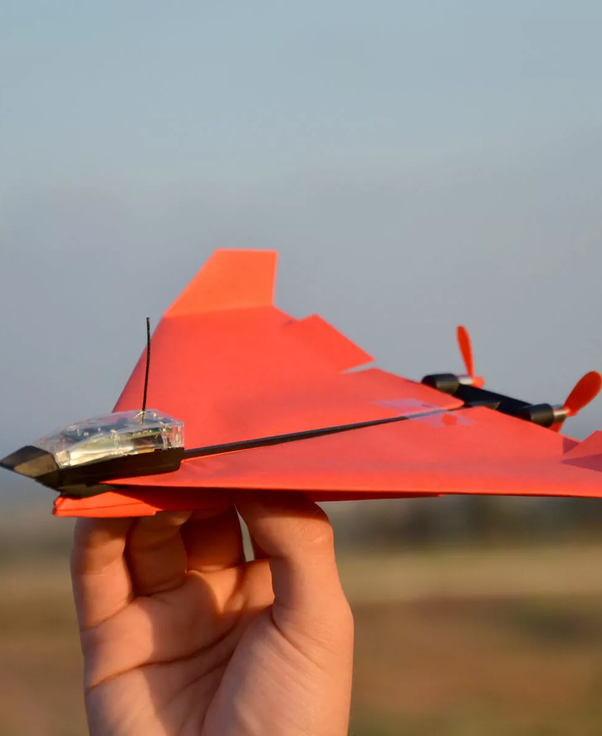 Uncommon Goods Smartphone-Controlled Paper Airplane, 4.0 Model