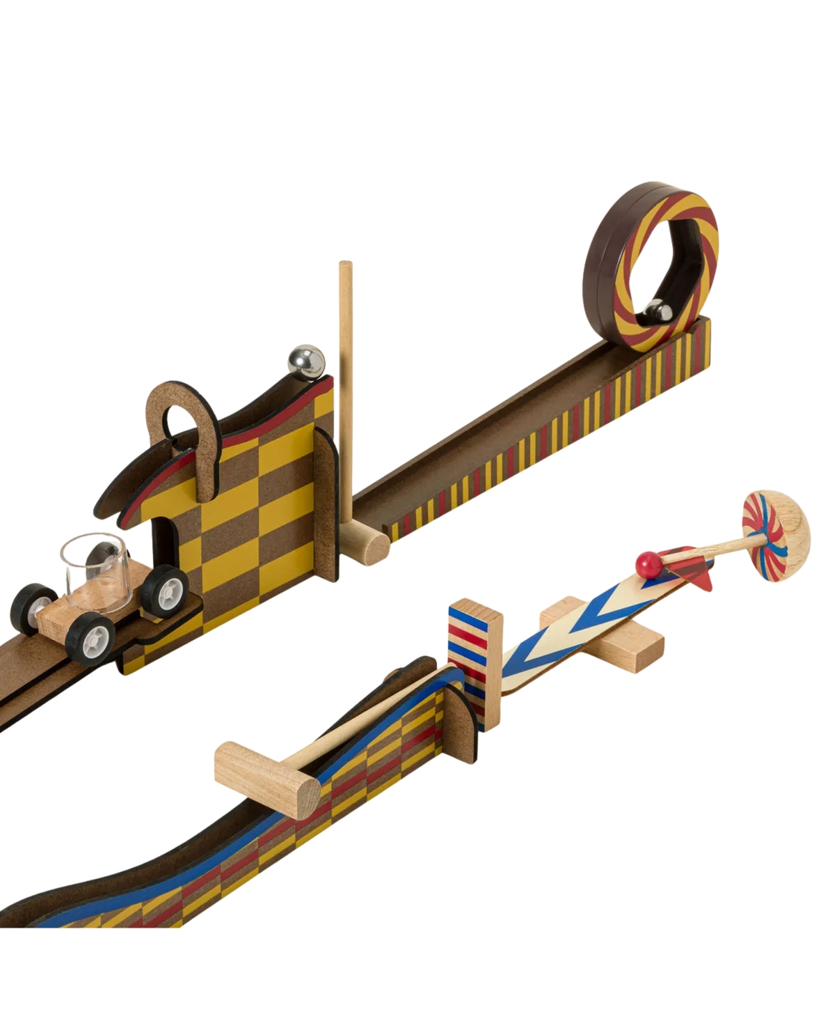 Uncommon Goods Race Car Chain Reaction Construction Set