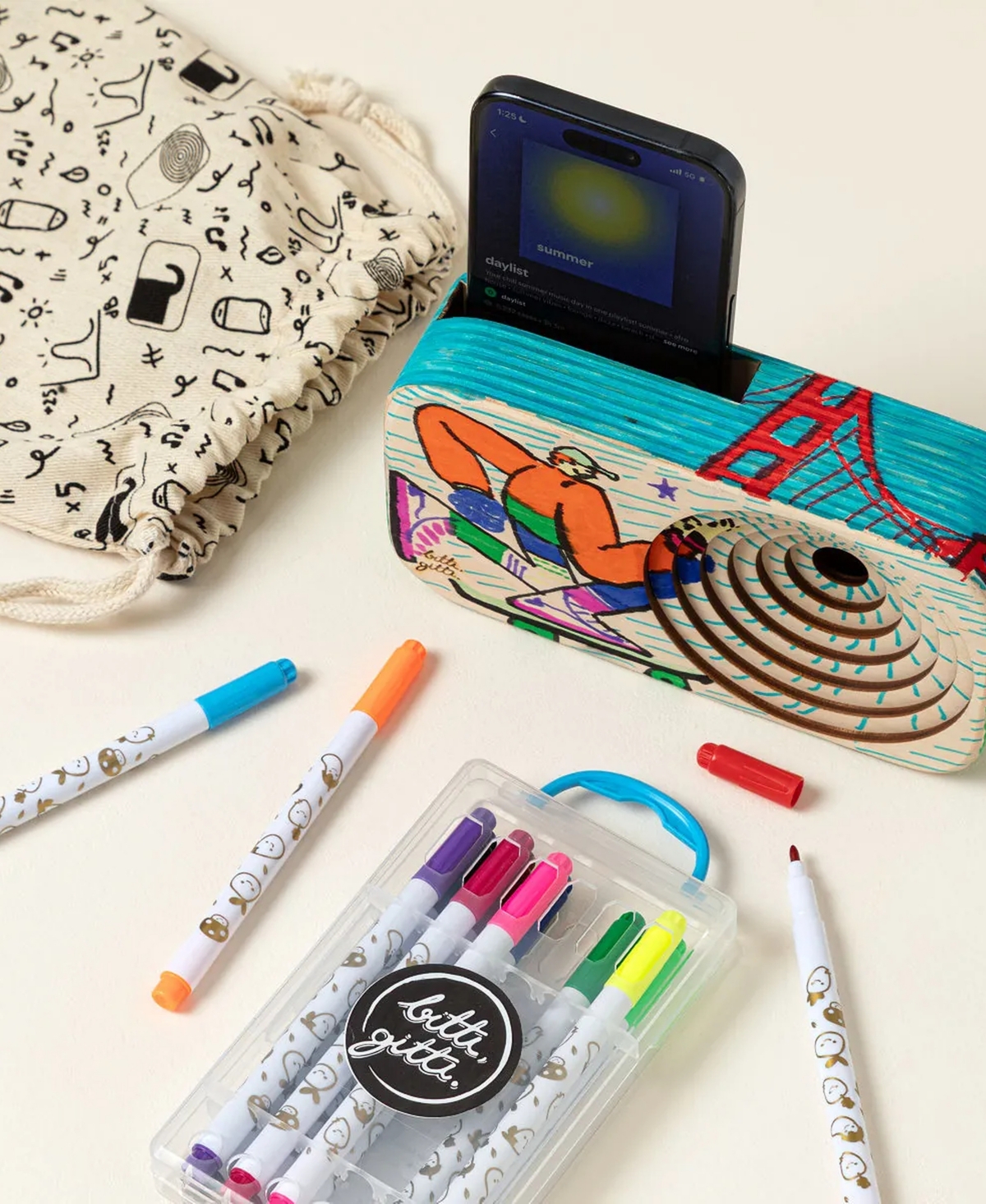 Uncommon Goods Diy Wooden Amplifying Phone Speaker Kit