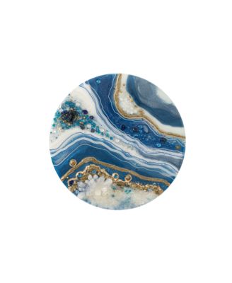 Birth Month Geode Crushed Art