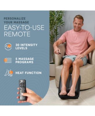 Foot Massager with Heat for Neuropathy Relief - Soothing Calf & Foot Therapy