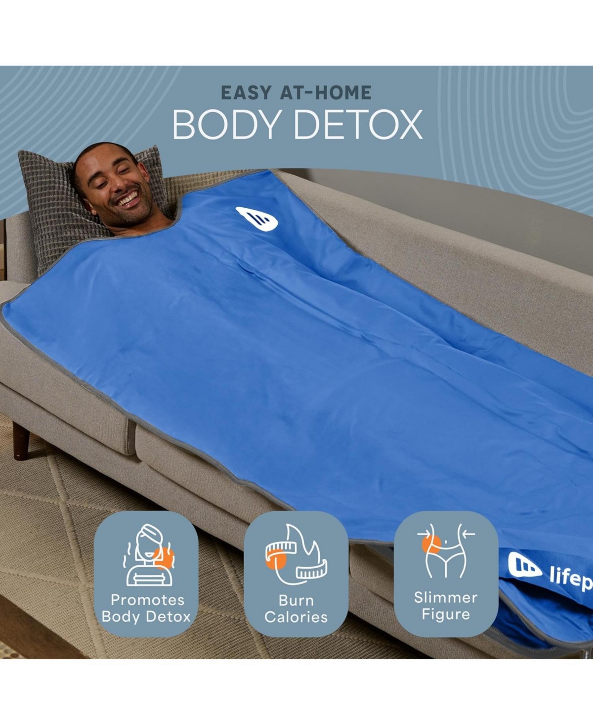 LifePro Far Infrared Sauna Blanket - Portable for Home Relaxation