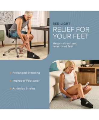 Red & Near Infrared Light Therapy Foot & Ankle Brace – Pain Relief for Feet, Ankles, and On-Demand Therapy