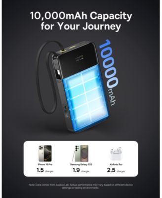 Inspire XH1 Wireless Headphones Bundle with 10,000mAh Power Bank, Adaptive Noise Cancelling, Hi-Res Over-Ear