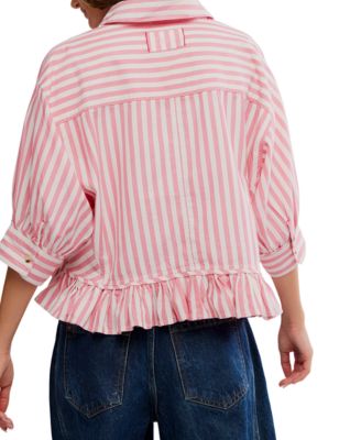 Women's Bailey Striped Collared Shirt