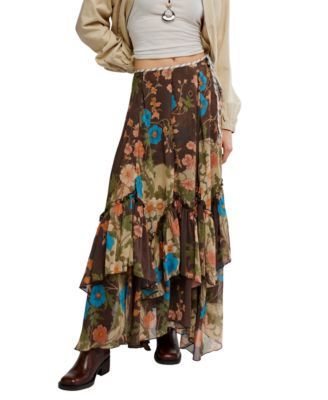 Women's Palermo Villa Chiffon Maxi Skirt