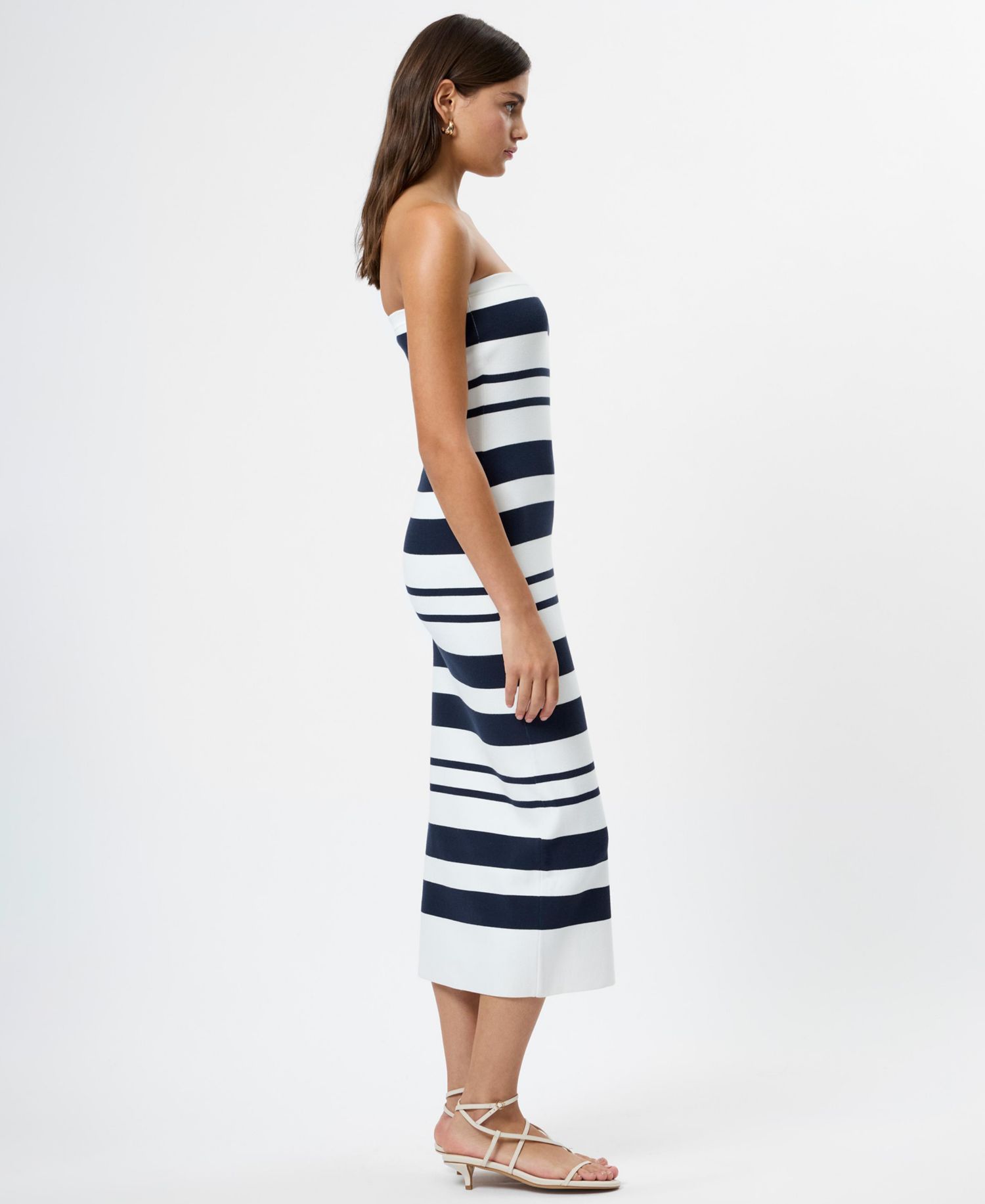 Women's Strapless Pull-On Bodycon Dress