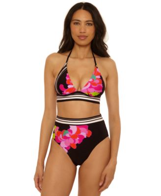 Women's Bougainvillea Reversible High-Waist Swim Bottom