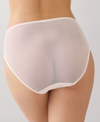 Women's Embrace Lace Hi Cut Embroidered Brief Underwear Lingerie 841191