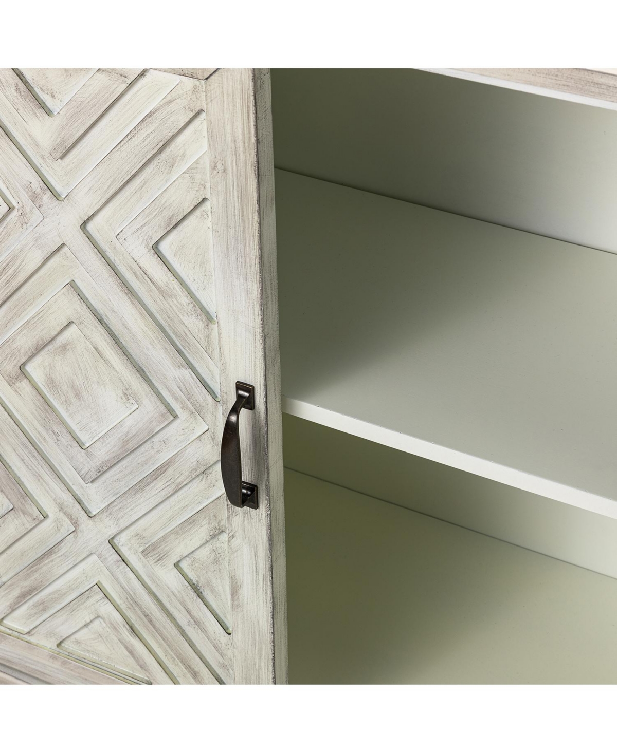 Traditional Angel 60" Wide Sideboard with Adjustable Shelves