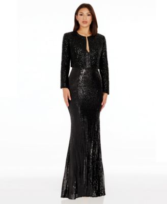 Dress the Population - Women's Collarless Jacket